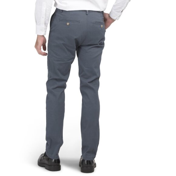 NICKEL & IRON Tan Soft Peached Sateen Twill Pants - Picture 2 of 2